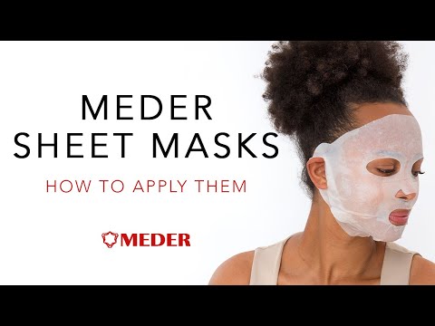 How to use Meder Beauty mask